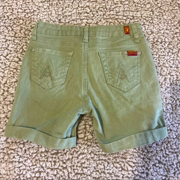 Girls 7 for Mankind shorts - Picture 3 of 4